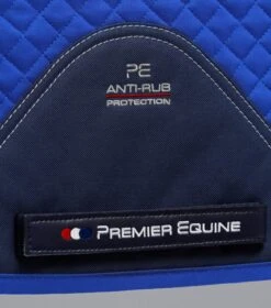 Pony Plain Cotton GP/Jump Square -Premier Equine Plain Cotton GPJump Square Royal Blue 5