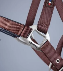 Plain Padded Horse Head Collar -Premier Equine Plain Padded Horse Head Collar Brown 6