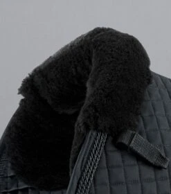 Pony Close Contact Merino Wool Half Lined European GP/ Jump Square 29 Pony Close Contact Merino Wool Half Lined European GP/ Jump Square -Premier Equine Pony CC Merino Wool European Dressage Black Black 3