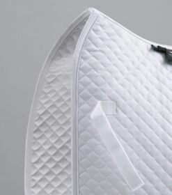 Pony Plain Cotton Dressage Square 24 Pony Plain Cotton Dressage Square -Premier Equine Pony Plain Cotton Dressage Square White 3