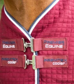 PremTex Horse Cooler Rug -Premier Equine Premtex cooler burgundy 3
