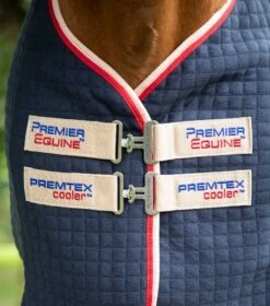 PremTex Horse Cooler Rug -Premier Equine Premtex cooler navy 3