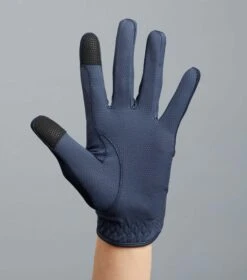 Presa Mesh Riding Gloves 37 Presa Mesh Riding Gloves -Premier Equine Presa Navy image6