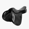 Prideaux Synthetic Close Contact Jump Saddle -Premier Equine Prideaux Synthetic Close Contact Jump Saddle Black 1