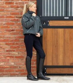 Pro Rider Unisex Waterproof Riding Jacket -Premier Equine Pro Rider Unisex Waterproof Riding Jacket Grey 6