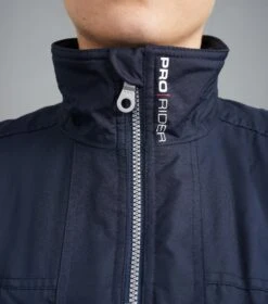 Pro Rider Unisex Waterproof Riding Jacket -Premier Equine Pro Rider Unisex Waterproof Riding Jacket Navy 4