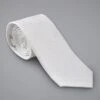 Men's 100% Silk Hand Made Tie -Premier Equine Silk Tie White 1