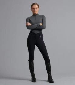 Sophia Ladies Full Seat High Waist Riding Breeches 27 Sophia Ladies Full Seat High Waist Riding Breeches -Premier Equine Sophia Breeches Black 1