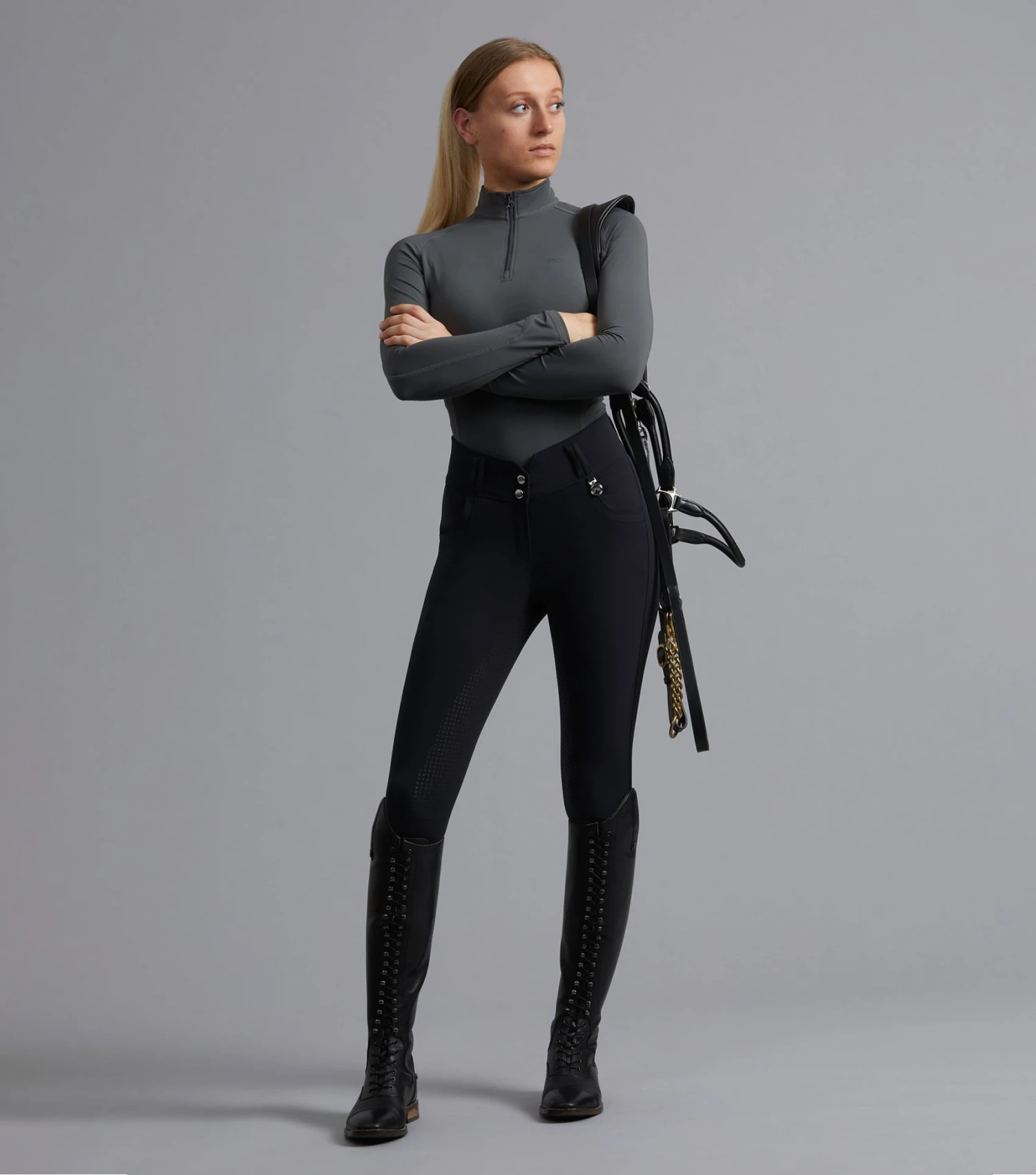 Sophia Ladies Full Seat High Waist Riding Breeches 12 Sophia Ladies Full Seat High Waist Riding Breeches - Image 10