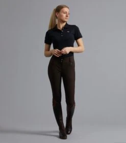 Sophia Ladies Full Seat High Waist Riding Breeches 37 Sophia Ladies Full Seat High Waist Riding Breeches -Premier Equine Sophia Breeches Chocolate 1