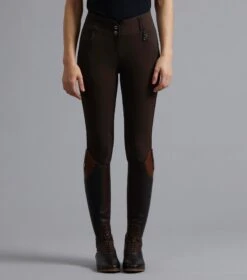 Sophia Ladies Full Seat High Waist Riding Breeches 38 Sophia Ladies Full Seat High Waist Riding Breeches -Premier Equine Sophia Breeches Chocolate 2