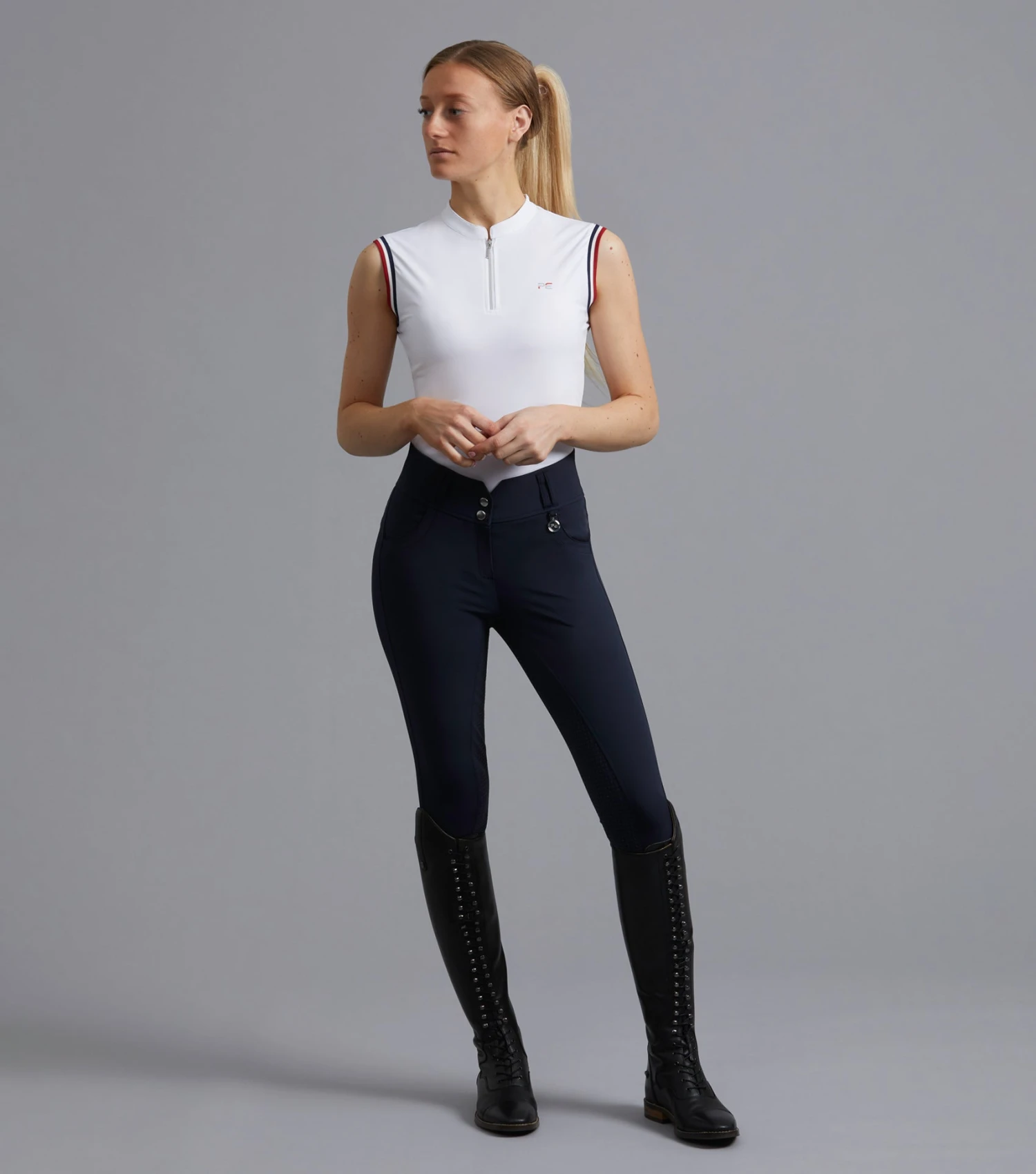 Sophia Ladies Full Seat High Waist Riding Breeches 13 Sophia Ladies Full Seat High Waist Riding Breeches - Image 11
