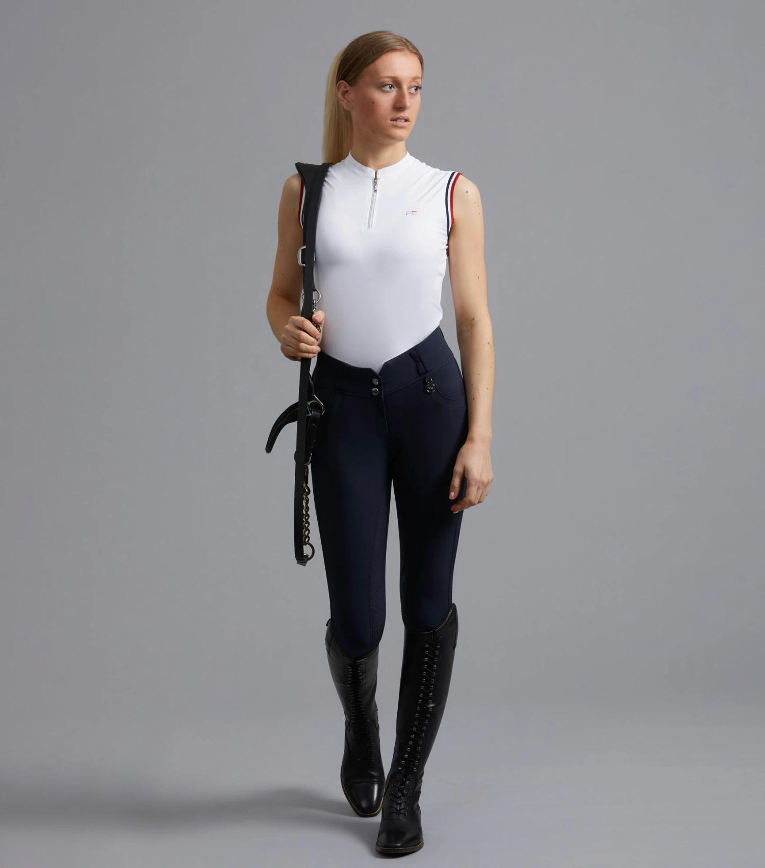 Sophia Ladies Full Seat High Waist Riding Breeches 17 Sophia Ladies Full Seat High Waist Riding Breeches - Image 15