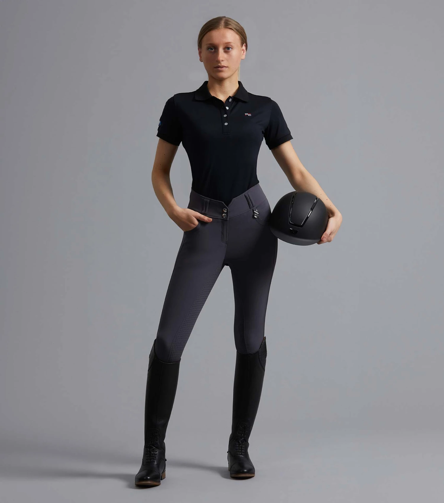 Sophia Ladies Full Seat High Waist Riding Breeches 7 Sophia Ladies Full Seat High Waist Riding Breeches - Image 5