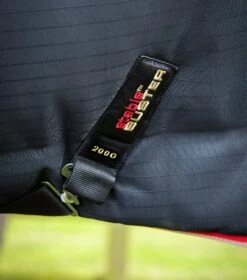 Stable Buster 200g Stable Rug With Neck Cover 12 Stable Buster 200g Stable Rug With Neck Cover -Premier Equine Stable Buster 200 Stable Rug Black 5