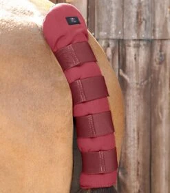 Stay-Up Horse Tail Guard 30 Stay-Up Horse Tail Guard -Premier Equine Stay Up Tail Guard Burgundy 1