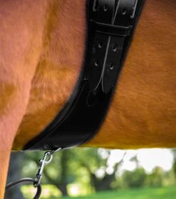 Tamarro Anatomic Leather Girth 9 Tamarro Anatomic Leather Girth -Premier Equine Tamarro Anatomic Leather Girth Black 4