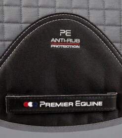 Close Contact Tech Grip Pro Anti-Slip Saddle Pad - Dressage Square -Premier Equine Tech Grip Pro Anti Slip Dressage Square Grey 5