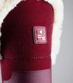 Techno Wool Anti-Slip Tail Guard -Premier Equine Techno Wool Anti Slip Tail Guard Burgundy 5