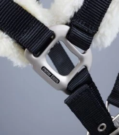 Techno Wool Lined Head Collar -Premier Equine Techno Wool Lined Head Collar Black 6