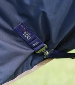 Titan 100g Original Turnout Rug -Premier Equine Titan 100 Original Turnout Rug Navy 5