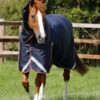 Titan Trio Complete 4 In 1 Turnout Rug -Premier Equine Titan Trio 100 Turnout Rug Navy 1