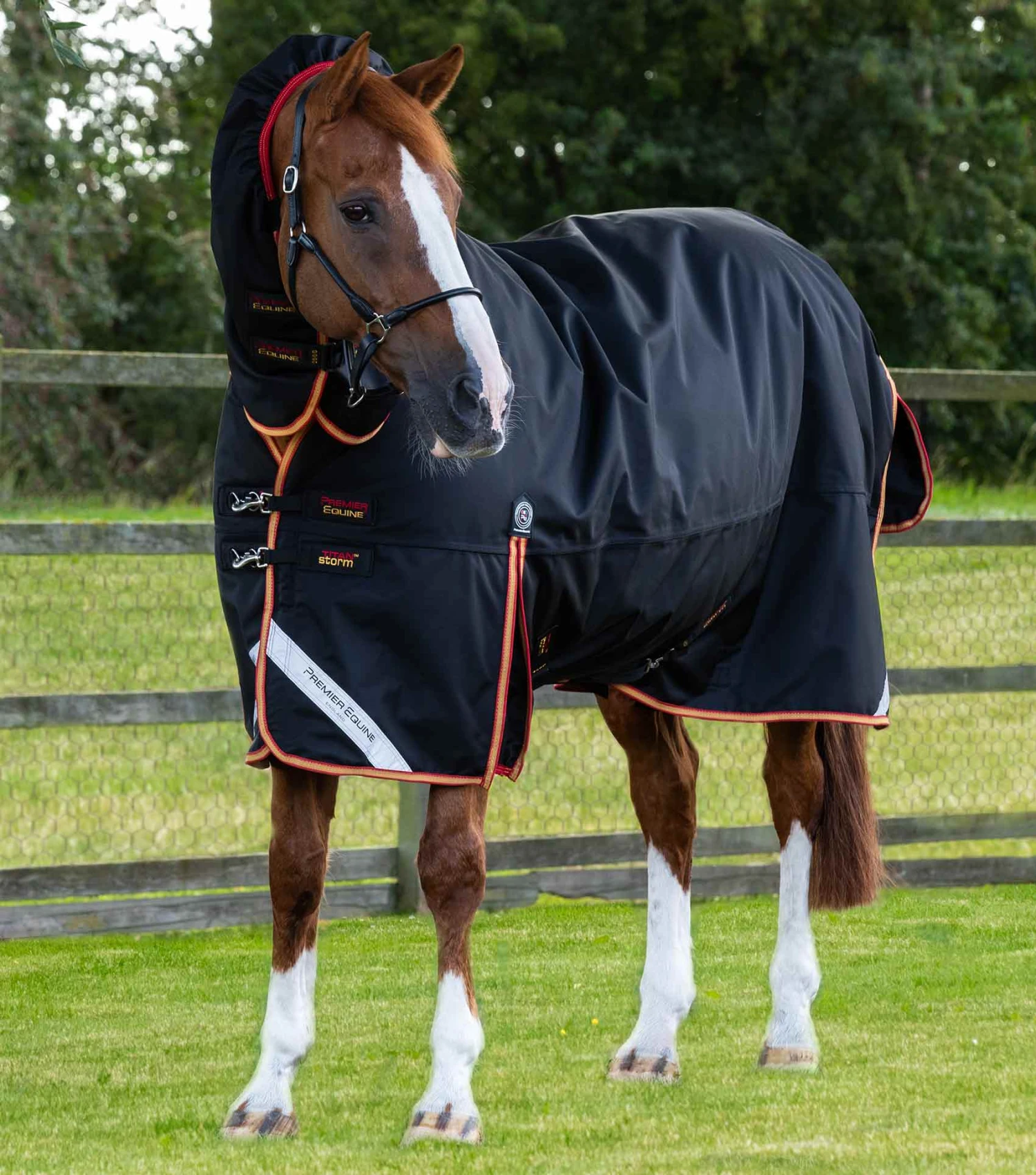 Titan Storm 450g Combo Turnout Rug With Snug-Fit Neck 3 Titan Storm 450g Combo Turnout Rug With Snug-Fit Neck