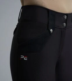 Torino Ladies Full Seat Gel Riding Breeches 22 Torino Ladies Full Seat Gel Riding Breeches -Premier Equine TorinoLadiesFullSeatGelRidingBreeches Black 3