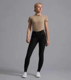 Torino Ladies Full Seat Gel Riding Breeches 25 Torino Ladies Full Seat Gel Riding Breeches -Premier Equine TorinoLadiesFullSeatGelRidingBreeches Black 6