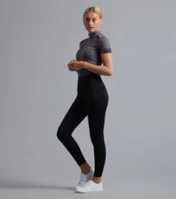 Ventus Ladies Full Seat Gel Riding Tights 25 Ventus Ladies Full Seat Gel Riding Tights -Premier Equine Ventus Riding Tights Black 6