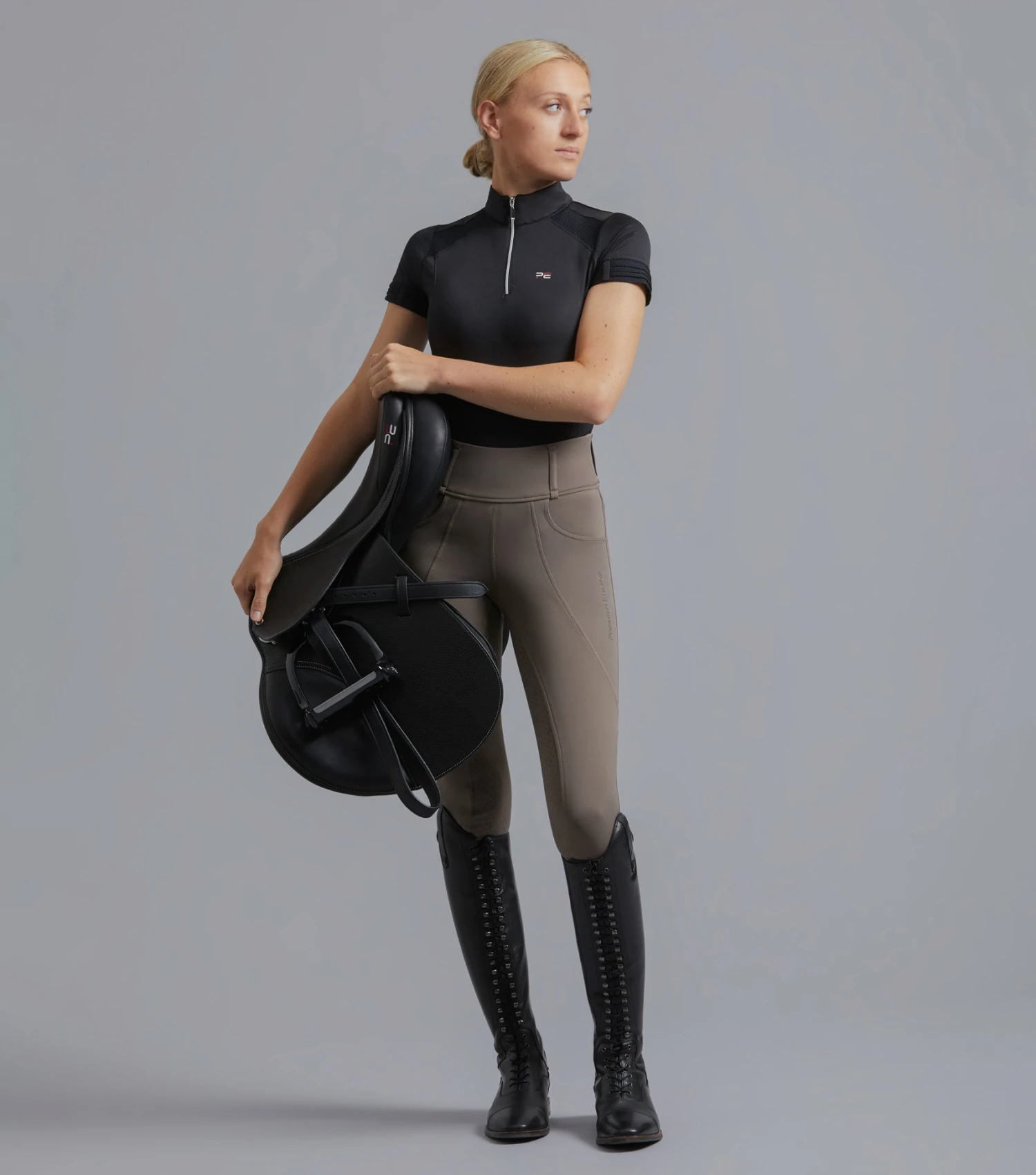 Ventus Ladies Full Seat Gel Riding Tights 4 Ventus Ladies Full Seat Gel Riding Tights - Image 2