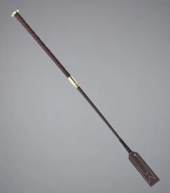 Volterra Jumping Whip 8 Volterra Jumping Whip -Premier Equine Volterra Riding Whip 65cms Brown and Gold 1