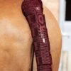 Waffle Quilted Double Locking Tail Guard 2 Waffle Quilted Double Locking Tail Guard -Premier Equine Waffle Quilted Double Locking Tail Guard Burgundy 1