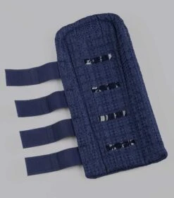 Waffle Quilted Double Locking Tail Guard -Premier Equine Waffle Quilted Double Locking Tail Guard Navy 3
