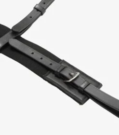 Zimella Elastic Breastgirth -Premier Equine Zimella Elastic Breastgirth Black 3