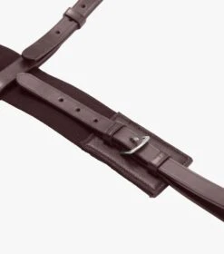 Zimella Elastic Breastgirth -Premier Equine Zimella Elastic Breastgirth Brown 3