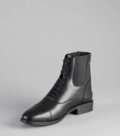 Acento Synthetic Paddock Boot -Premier Equine acento paddock boot black 4