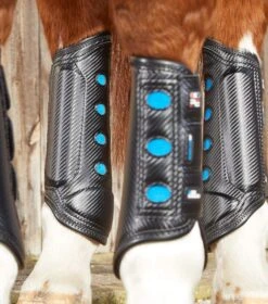 Air Cooled Super Lite Carbon Tech Eventing/Racing Boots -Premier Equine air cooled super lite carbon tech eventingracing boots 1031hmblk 724480
