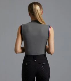 Alito Ladies Sleeveless Riding Top 22 Alito Ladies Sleeveless Riding Top -Premier Equine alito sleeveless top grey 3