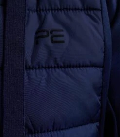 Arion Junior Unisex Riding Jacket With Hood -Premier Equine arion junior mid layer navy 5