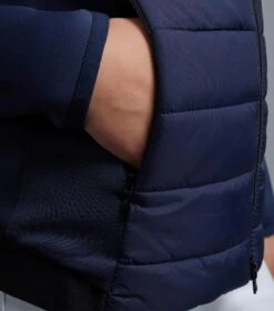 Arion Junior Unisex Riding Jacket With Hood -Premier Equine arion junior mid layer navy 6