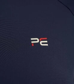 Aura Ladies Short Sleeve Riding Top 30 Aura Ladies Short Sleeve Riding Top -Premier Equine aura top navy 5