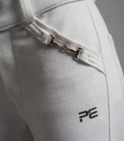 Brava Girls Full Seat Gel Competition Riding Breeches 11 Brava Girls Full Seat Gel Competition Riding Breeches -Premier Equine brava kids breeches white 4