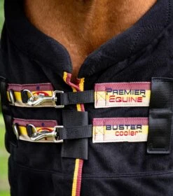 Buster Fleece Cooler Rug - Continental Edition -Premier Equine buster fleece cooler rug continental edition 209056blk 819710