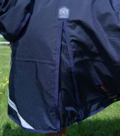 Buster Storm 90g Combo Turnout Rug With Classic Neck 10 Buster Storm 90g Combo Turnout Rug With Classic Neck -Premier Equine buster storm 90 navy 5