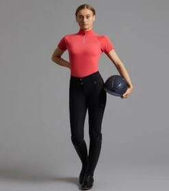 Carapello Ladies Full Seat Gel Riding Breeches 41 Carapello Ladies Full Seat Gel Riding Breeches -Premier Equine carapello breeches navy 2