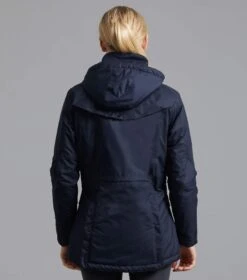 Cascata Ladies Waterproof Coat -Premier Equine cascata coat navy 3