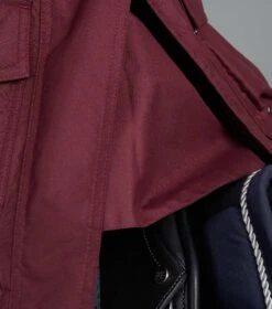 Cascata Ladies Waterproof Coat -Premier Equine cascata coat wine 5