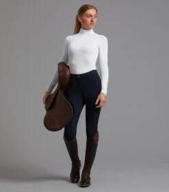 Cassa Ladies Full Seat Gel Riding Breeches 26 Cassa Ladies Full Seat Gel Riding Breeches -Premier Equine cassa ladies breeches navy 1