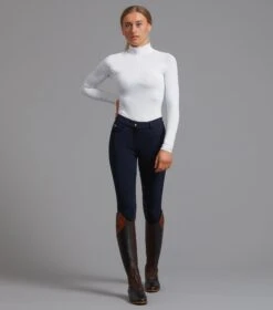 Cassa Ladies Full Seat Gel Riding Breeches 22 Cassa Ladies Full Seat Gel Riding Breeches -Premier Equine cassa ladies breeches navy 2